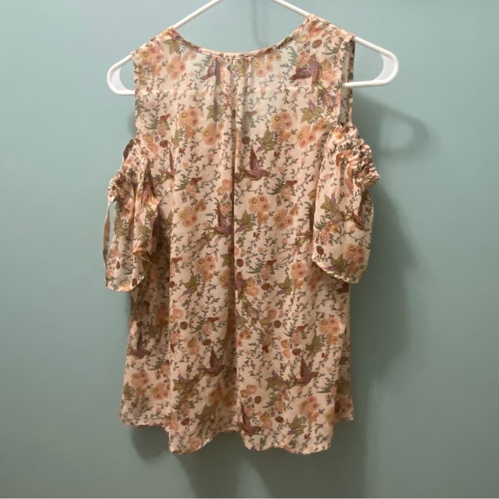 Haley K. Cold Shoulder medium top